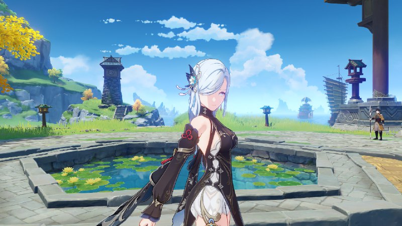 [GI - 4.4 LIVE] Shenhe Skin Images[GI - 4.4 LIVE] Shenhe Skin Images