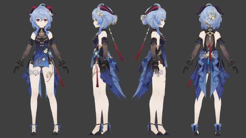 [GI - 4.4 LIVE] Ganyu Quick Render