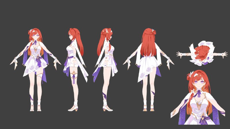 [HI3 - 7.3 BETA] Senadina RenderReuploaded with high resolution.EDIT: She will appear as NPC for now, playability unknown.