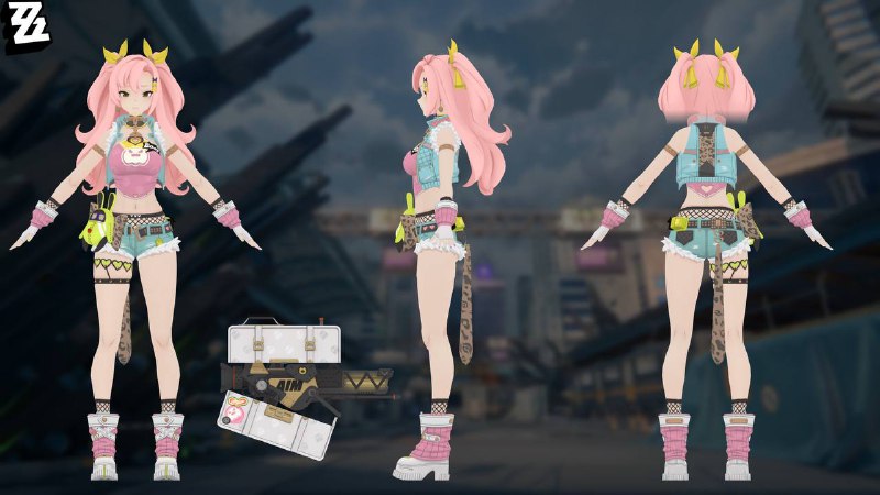 [ZZZ - 1.5 BETA] Nicole Skin RenderThanks to Chi for the render.