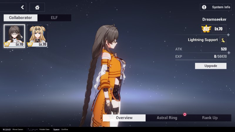 [HI3 - 7.2 BETA] Dreamseeker CompanionAt the moment only the girl companion is usable and they feature two idle animations on the menu.[HI3 - 7.2 BETA] Dreamseeker CompanionAt the moment only the girl companion is usable and they feature two idle animations on the menu.