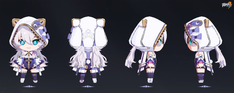 [HI3 - 7.6 BETA] Theresa (?) ChibiFor context, new event is based around her. Using placeholdered assets but they left this in. It's under her name. Take it as you will.Note, eyes aren't fully accurate probably, have nothing to compare against for this chibi in-game.