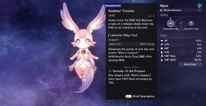 [HSR - 3.0 BETA] Memosprite UIs[HSR - 3.0 BETA] Memosprite UIs