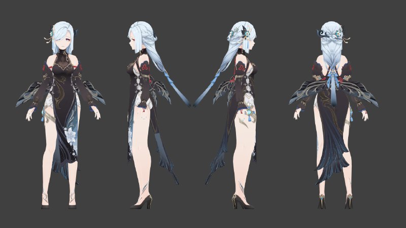 [GI - 4.4 LIVE] Shenhe Quick Render