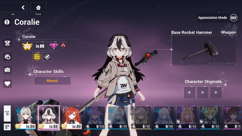[HI3 - 7.2 BETA] Coralie Animations + Menus00:00 - Main Menu00:09 - 36000:18 - Idle00:36 - Evade00:46 - Basic ATK00:59 - Weapon Skill01:08 - Combo ATK01:14 - QTE01:24 - Outburst (Dreamseeker)01:35 - Outburst (Songque)01:46 - Ultimate01:53 - Victory[HI3 - 7.2 BETA] Coralie Animations + Menus00:00 - Main Menu00:09 - 36000:18 - Idle00:36 - Evade00:46 - Basic ATK00:59 - Weapon Skill01:08 - Combo ATK01:14 - QTE01:24 - Outburst (Dreamseeker)01:35 - Outburst (Songque)01:46 - Ultimate01:53 - Victory
