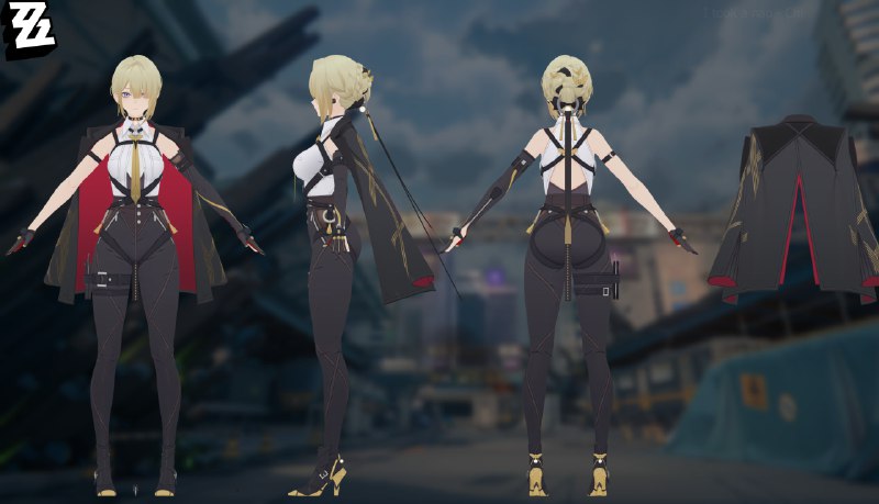 [ZZZ - 1.5 BETA] Evelyn RenderThanks to Chi for the render.