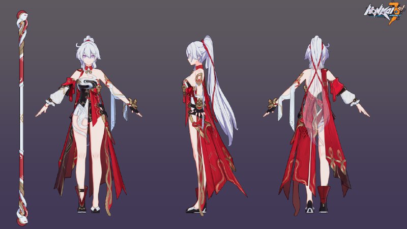 [HI3 - 8.1 BETA] Stardust Kiana RenderThanks to Chi and Hoyotoon.