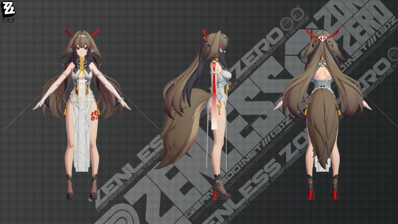 [ZZZ - 2.3] Ye Shunguang RenderThanks to Chi for the render and Uncle Surtr for the model.