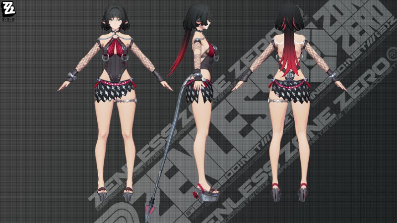 [ZZZ - 2.5 BETA] Jane Skin RenderThanks to Chi for the render.