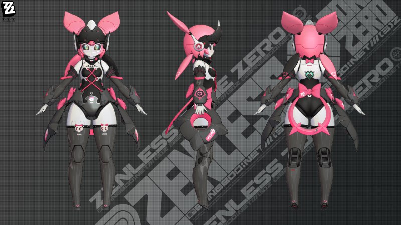 [ZZZ - 2.6 REL] Aria Robot Skin RenderThanks to Chi for the render.