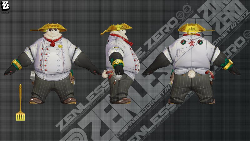 [ZZZ - 2.6 BETA] Pan Yinhu Skin RenderThanks to Chi for the render.