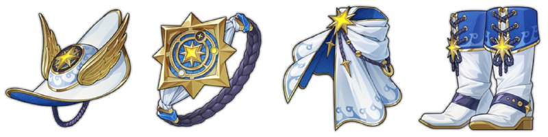 [HSR - 3.3 BETA] Captain Over Cursed Waves2-pc: Increases CRIT DMG by 16%.4-pc: When the wearer is the target of another ally target's Skill, gains 1 stack of 