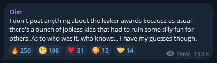 因为Dim言而无信，所以主办方决取消Dim获奖资格，接下来会更新新的最终获胜者名单Because Dim has failed to keep its word, the organizers have decided to disqualify Dim from winning the prize and will update the final list of winners因为Dim言而无信，所以主办方决取消Dim获奖资格，接下来会更新新的最终获胜者名单Because Dim has failed to keep its word, the organizers have decided to disqualify Dim from winning the prize and will update the final list of winners